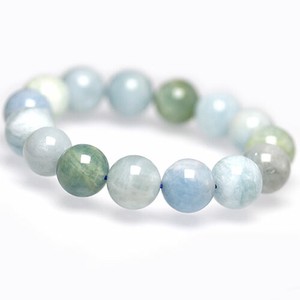 Gemstone Bracelet Aquamarine/Coral