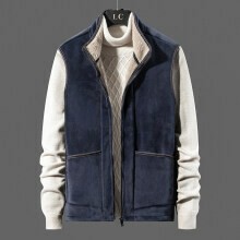 Vest/Gilet Brushing Fabric Plain Color Vest