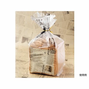 パン袋 ヨーロピアン半斤袋 黒 320 大阪ポリエチレン