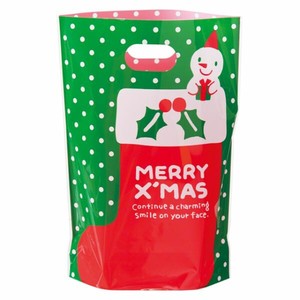 ポリ袋 クリスマススノーマン PPスタンドバッグ-1(50枚)