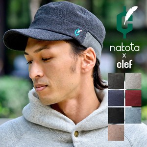 【人気】nakota× clef エクストラパイル リブ ワークキャップ