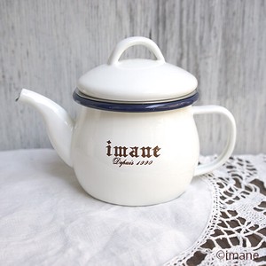 Enamel Teapot Made in Japan