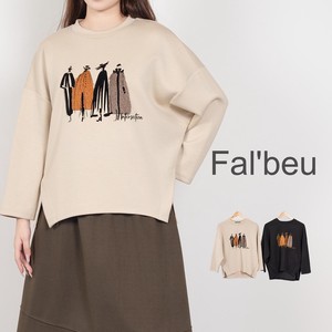 T-shirt Pullover Side Slit Autumn/Winter 2023 2-colors