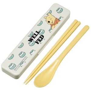 抗菌音のならないコンビセット 箸18cm  まのプーさん BOLD&TRUE　スケーター CCS3SAAG
