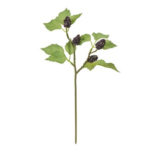 Artificial Plant Flower Pick black M