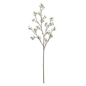 Artificial Plant Flower Pick White Blossom