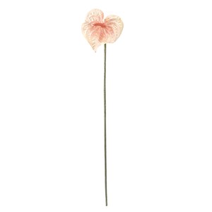 【セール品】【2024年SS新作】MAGIQ パーリーアンスリウム ピンク　　造花