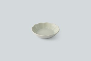 Small Plate Mamesara Pottery Hana Made in Japan