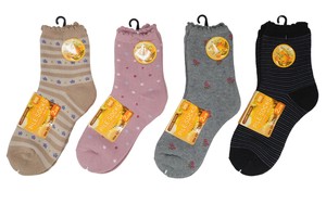 Crew Socks Pattern Assorted Socks Ladies' 2-pairs