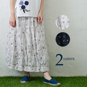 emago Skirt Casual Natural Polka Dot NEW 2024 Spring/Summer