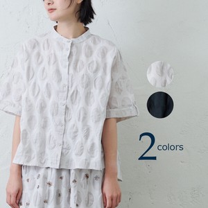 Button Shirt/Blouse Polka Dot NEW 2024 Spring/Summer
