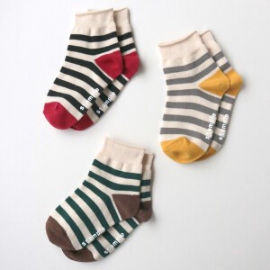 Kids' Socks Color Palette Socks Border Ladies' Kids 3-pairs