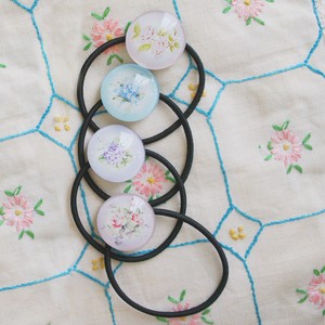 Hair Ties Mini Floral Pattern Made in Japan
