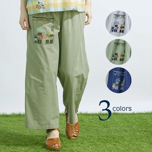 emago Full-Length Pant Casual Flowers Natural NEW 2024 Spring/Summer