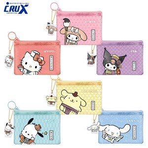 Pouch Sanrio Characters Clear NEW