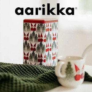 aarikka 森の妖精 トントゥ コーヒー豆 缶ケース（フィンランド・輸入・北欧 インテリア雑貨）