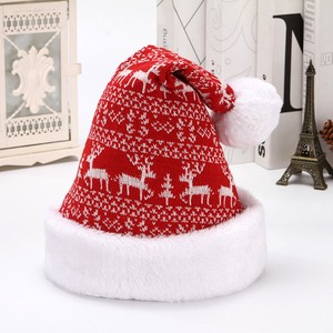 クリスマス 帽子 可愛い　かわいい　レディース ニット帽 クリスマス帽子 クリスマス風 クリスマスハ