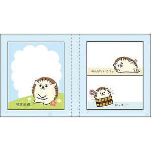 手帐用贴纸 便利贴/便条纸 有趣 刺猬 折扣/打折 立即发货