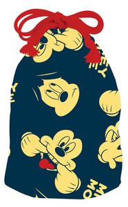 □【即納】【ロット1】ディズニー　ランチシリーズ コップ袋 ミッキーマウス　HAHAHA