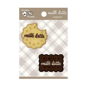 Patch/Applique Biscuit Snack Patch Sweets Milk