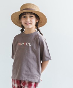 儿童短袖上衣 大轮廓/大廓形 短袖 棉 Premium