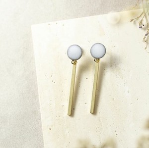 Mino ware Clip-On Earrings Earrings Pottery Made in Japan