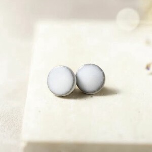 Mino ware Pierced Earringss Pottery Made in Japan