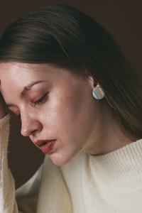 Mino ware Pierced Earringss 3 Colors Made in Japan