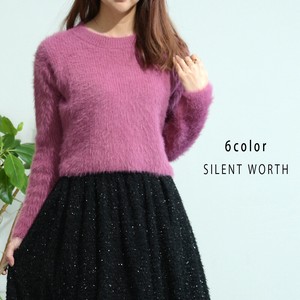 【SALE】シャギーニットショートトップス♪