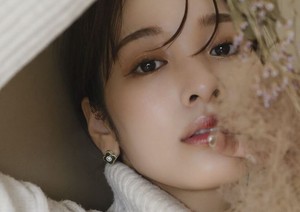 Mino ware Pierced Earringss Pearl Made in Japan
