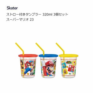 Cup/Tumbler Super Mario Skater 320ml Set of 3