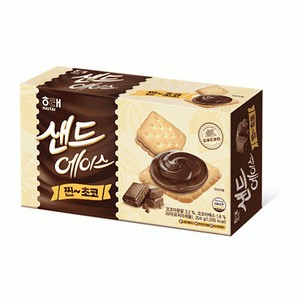 ヘテ サンドエース（チョコ）68g  韓国お菓子 チョコサンドクラッカー