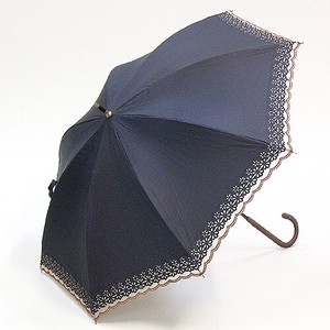 【晴雨兼用傘】サクラ骨手開き傘　ヒートカット切継　カラーコーティング加工　UVカット　遮光遮熱