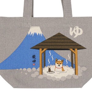 Tote Bag Mini-tote Dog Shibata-san