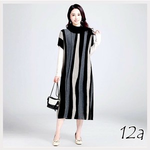 Casual Dress Tunic Big Silhouette Knit dress