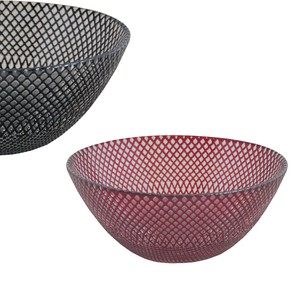 Side Dish Bowl Red black 15.5cm