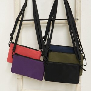 Shoulder Bag Plain Color Colorful Water-Repellent Reusable Bag