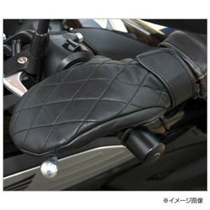リード工業 Murrey レザーオーバーグローブ フリーサイズ ブラック MRG-202A