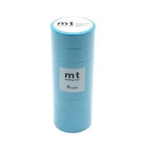 mt マスキングテープ 8P みず 幅15mm×7m 同色8巻パック MT08P192R