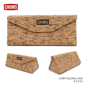 チャムス【CHUMS】CORK FOLDING CASE メガネケース サングラスケース 折りたたみ式 コルク 眼鏡 ケース
