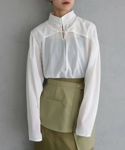 &'game Button Shirt/Blouse Layered Blouse 2024 Spring/Summer