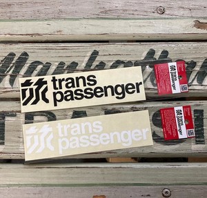 【 trans passenger / カッティングステッカー 】Sサイズ トランスパッセンジャー