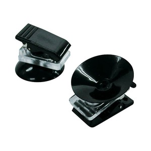 ORIONS　クリックス吸盤付クリップ　黒　30個入り　P-20Q-30-BL