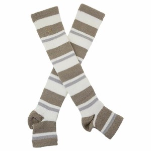 【靴下】ナチュラルスマイル ふわふわ着圧ソックス ベージュ