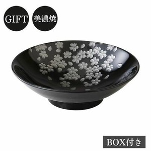 [ギフト]銀彩桜盛鉢　美濃焼 日本製