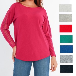 Sweater/Knitwear Tops Rhinestone