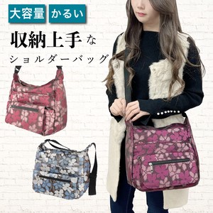 Shoulder Bag Mini Plain Color Floral Pattern Large Capacity Japanese Pattern Ladies NEW