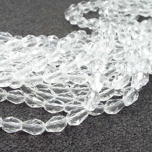 Material Clear Crystal 8mm x 6mm 65 tablets