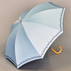 【晴雨兼用傘】47cmスライド手開き傘　プチローズ　BKコーティング　UVカット　遮光遮熱