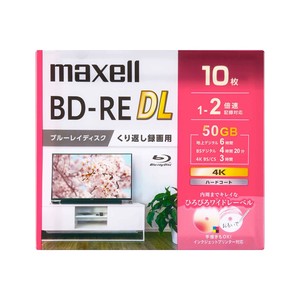 【特価ONK20231104】MAXELL BD-RE BEV50WPG.10S